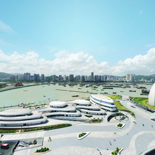 珠海大剧院全景图